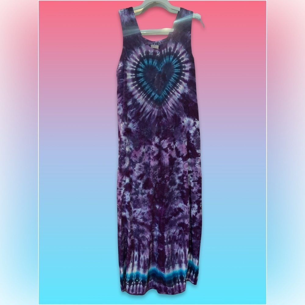 Tee's Dyes original Tye Dye Long Dress